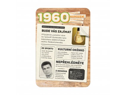 Retro přání - 1960