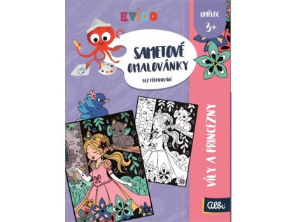 Sametové omalovánky - Víly