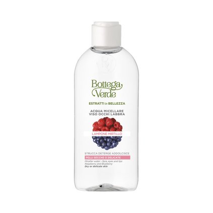 14304 1 micelarni voda oblicej oci a rty malina a boruvka odstranuje make up cisti a zjemnuje suchou nebo jemnou plet 200 ml