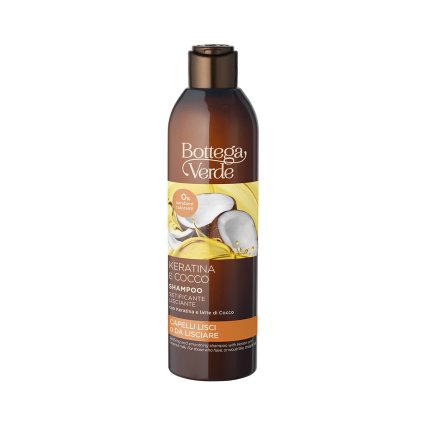 14856 1 zvlacnujici a vyhlazujici sampon s keratinem a kokosovym mlekem 250 ml pro ty kteri maji nebo chteji rovne vlasy