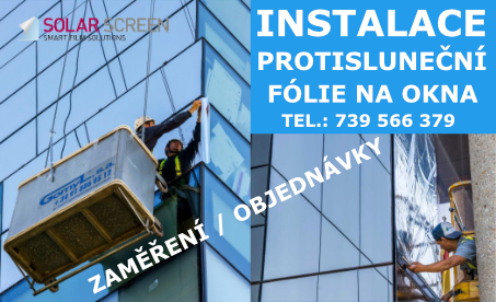 Instalace protisluneční fólie