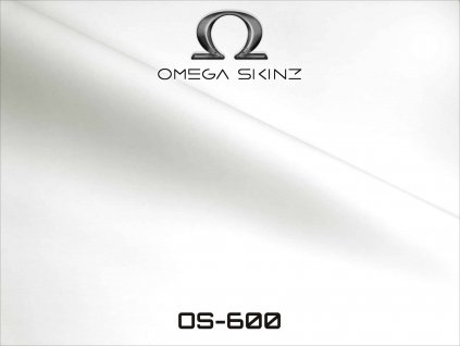 Bílá matná fólie OMEGA_SKINZ OS-600 Moon Halo