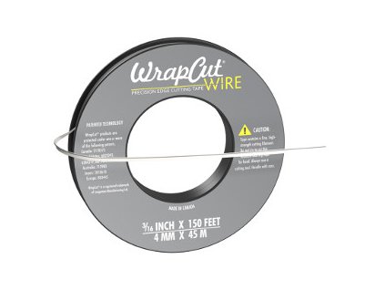 wrapcut wire 150_Lepící řezací nit páska WrapCut WIRE řezání fólií 45m na fólie