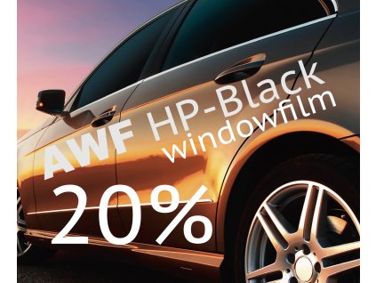 20% autofólie AWF HP-BLACK protisluneční