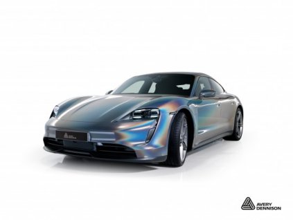 Přechodová lesklá wrap fólie AVERY SWF Gloss Metallic Pride Prismatic Grey BX8070001