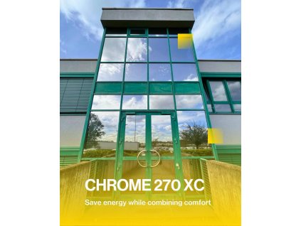 Protisluneční fólie SolarScreen 30% ZRCADLOVÁ EXTERIÉR CHROME 270 XC