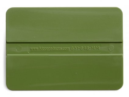Zelená měkká stěrka na fólie Lidco USA 7 x 10 cm - PAG-SSA-2