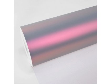 Stříbrno růžová matná wrapping fólie TeckWrap Silver Sunset Matte DS03M-HD