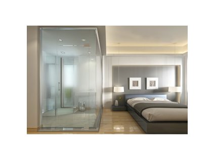 INT 122 Thin central diffusing frosted stripe, lepící dekorativní fólie na sklo-7