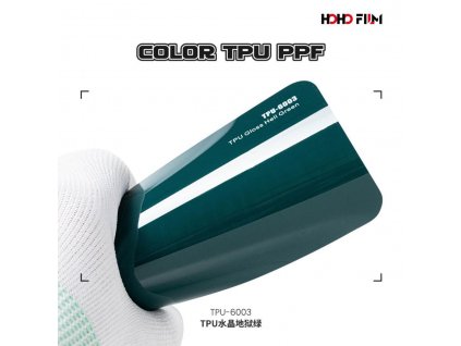 Pastelová zelená Hell Green PPF TPU 6003 barevná wrap fólie HOHOFILM® polep automobilu-3
