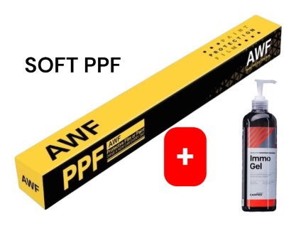 AWF PPF SOFT SH01-S Self-Healing čirá lesklá SAMOOPRAVITELNÁ ochranná polyurethan fólie_akce immogel carpro