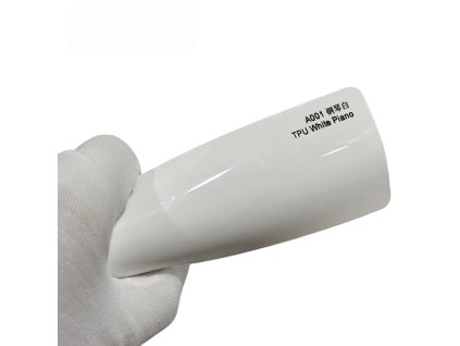 Piano White D001 barevná PPF TPU fólie