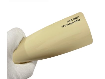 Pepper White A002 slonová kost barevná PPF TPU fólie AWF Premium COLOR PPF