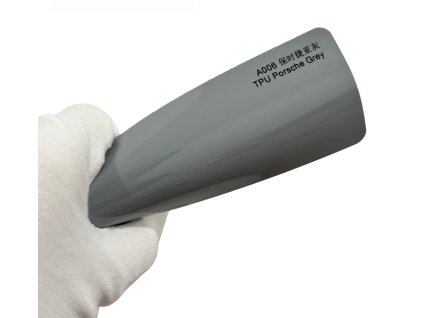 Porsche Grey A006 šedá barevná PPF TPU fólie AWF Premium COLOR PPF