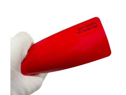 Ferrari Red A011 červená barevná PPF TPU fólie AWF Premium COLOR PPF