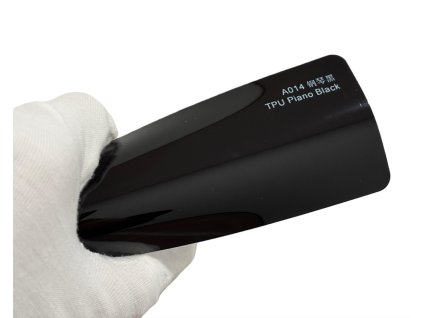Piano Black A014 černá klavír barevná PPF TPU fólie AWF Premium COLOR PPF