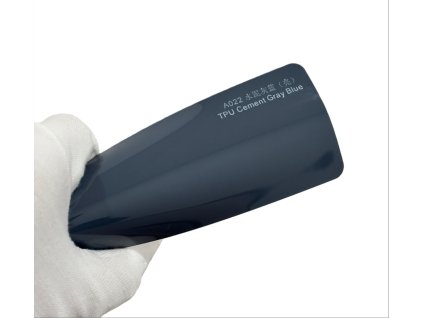 Cement Gray Blue A02 modrá barevná PPF TPU fólie AWF Premium COLOR PPF
