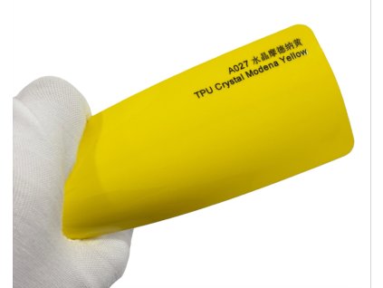 Crystal Modena Yellow A027 žlutá barevná PPF TPU fólie AWF Premium COLOR PPF