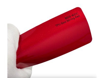 Sool Stirring Red B005 červená metalická barevná PPF TPU fólie AWF Premium PPF