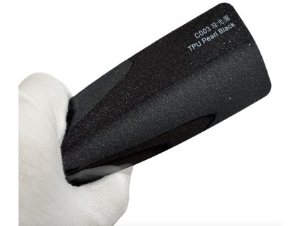 Pearl Black C003 černá perleť barevná PPF TPU fólie AWF Premium PPF