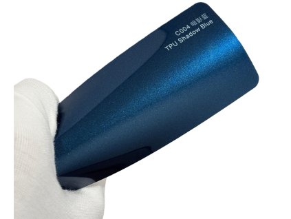 Shadow Blue C004 modrá metalická barevná PPF TPU fólie AWF Premium PPF