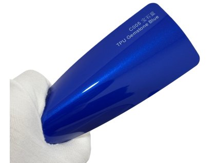Gemstone Blue C005 modrá metalická barevná PPF TPU fólie AWF Premium PPF