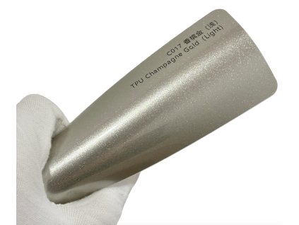 Champagne Gold Light C017 zlatá metalická barevná PPF TPU fólie AWF Premium PPF
