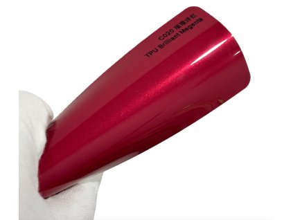 Briliant Magenta C020 červená metalická barevná PPF TPU fólie AWF Premium PPF