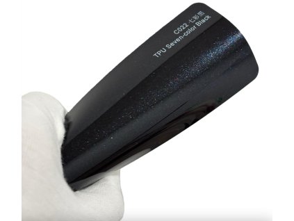 Seven color Black C022 černá metalická barevná PPF TPU fólie AWF Premium PPF