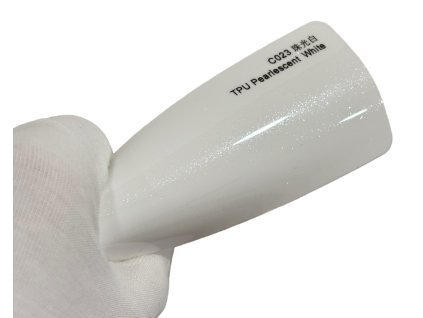 Pearlescent White C023 bílá metalická barevná PPF TPU fólie AWF Premium PPF