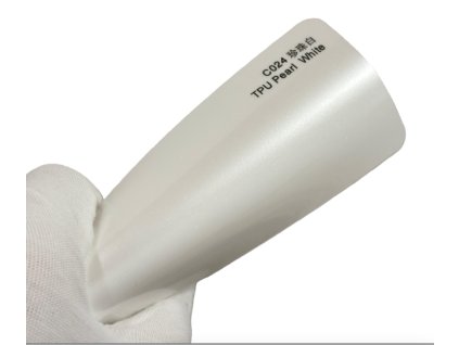 Pearl White C024 bílá metalická barevná PPF TPU fólie AWF Premium PPF