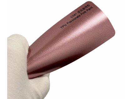 Passionate Pink Paint C041 růžová metalická barevná PPF TPU fólie AWF Premium PPF