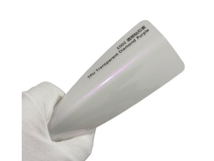 Transparent Diamond Purple E002 čirá/fialová metalická barevná PPF TPU fólie AWF Premium PPF