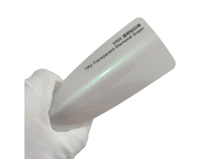 Transparent Diamond Green E003 čirá/zelená metalická barevná PPF TPU fólie AWF Premium PPF