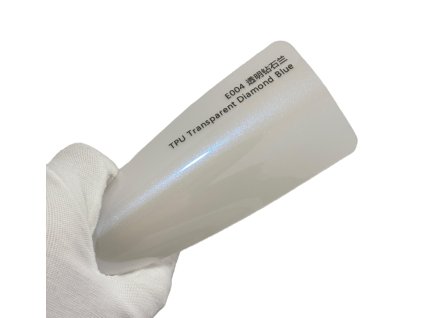 Transparent Diamond Blue E004 čirá/modrá metalická barevná PPF TPU fólie AWF Premium PPF
