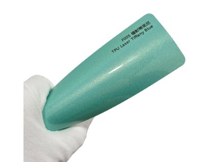Laser Tiffany Blue F005 modrá teal perleť barevná PPF TPU fólie AWF Premium PPF