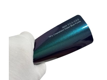 Chameleon Blue GreenGold G004 metalická barevná PPF TPU fólie AWF Premium PPF