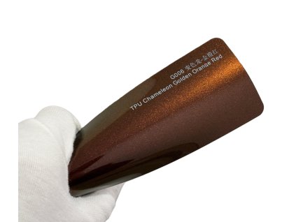 Chameleon Golden Orange Red G006 metalická barevná PPF TPU fólie AWF Premium PPF