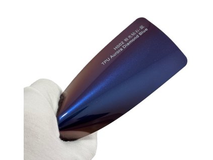 Aurora Diamond Green H001 přechodová metalická barevná PPF TPU fólie AWF Premium PPF