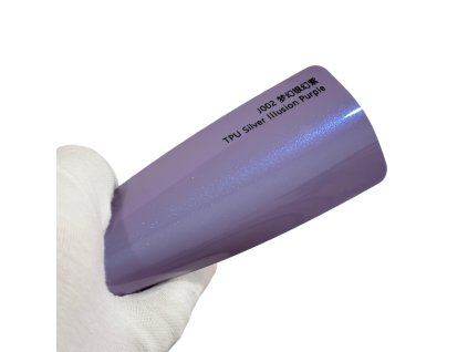 Silver Illusion Purple J002 metalická barevná PPF TPU fólie AWF Premium PPF