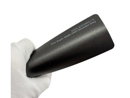 Super Matte AMG Mountain Grey K005 šedá metalická barevná PPF TPU fólie AWF Premium PPF