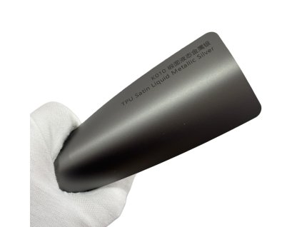 Satin Liquid Metallic Silver K010 stříbrná metalická barevná PPF TPU fólie AWF Premium PPF