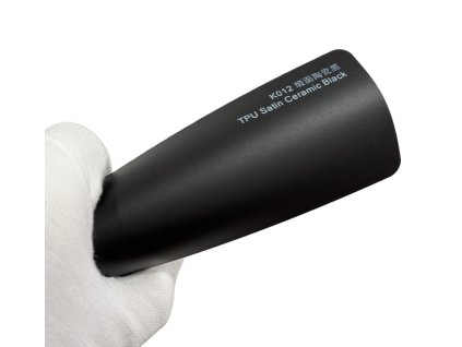 Satin Ceramic Black K012 černá metalická barevná PPF TPU fólie AWF Premium PPF