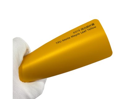 Matte Maple Leaf Yellow K019 žlutá PPF TPU fólie AWF Premium PPF