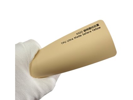 Ultra Matte Sahara Yellow K022 písková PPF TPU fólie AWF Premium PPF