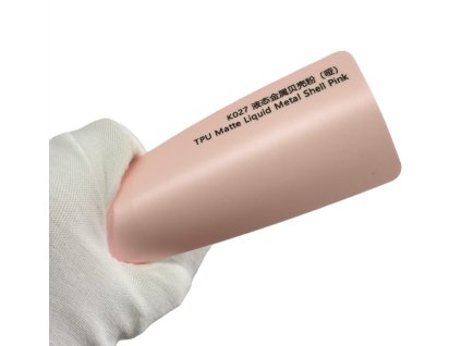 Matte Liquid Metal Shell Pink K027 růžová PPF TPU fólie AWF Premium PPF