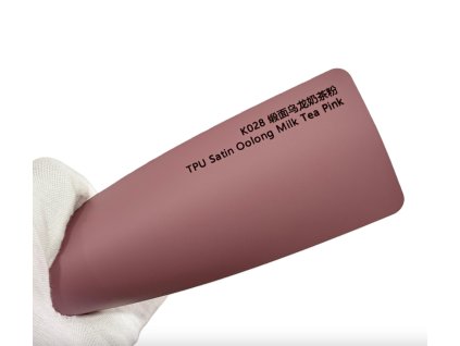 Satin Oolong Milk Tea Pink K028 růžová PPF TPU fólie AWF Premium PPF