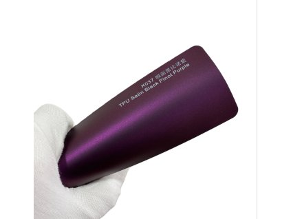 Satin Black Pinot Purple K037 fialová PPF TPU fólie AWF Premium PPF