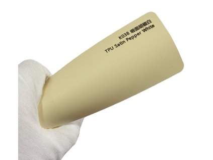 Satin Pepper White K038 slonová kost PPF TPU fólie AWF Premium PPF