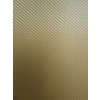 Zlatý CARBON 3D textura Grafityp metalická litá fólie CBx41